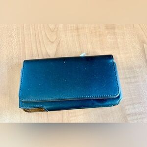 Leather belt holster Cell phone holder